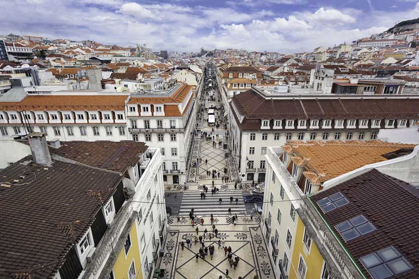 Район Байша в Лиссабоне - экскурсия с осмотром главных достопримечательностей центрального района города